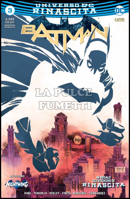 BATMAN #   116 - BATMAN 3 - RINASCITA + STICKERS